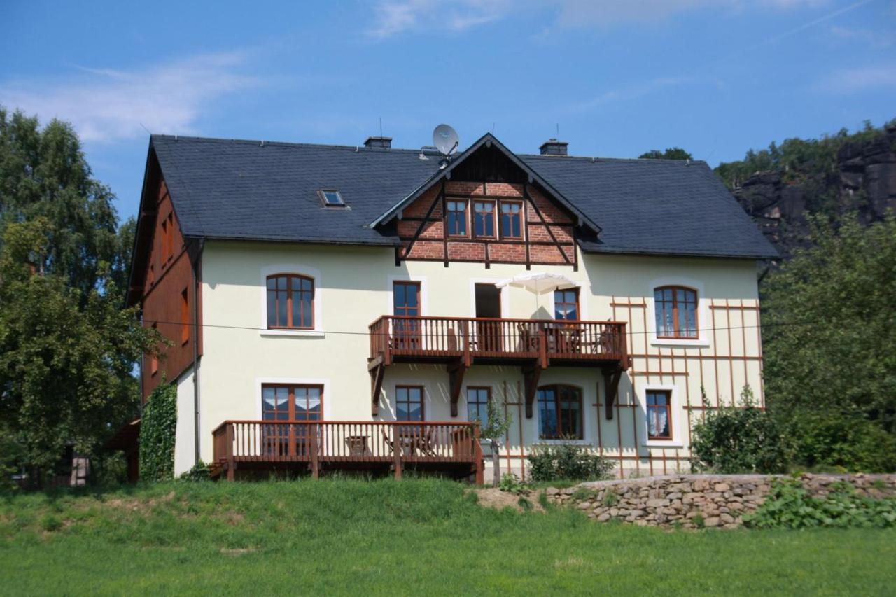 Ferienhof Schoenfelder Königstein Exterior foto