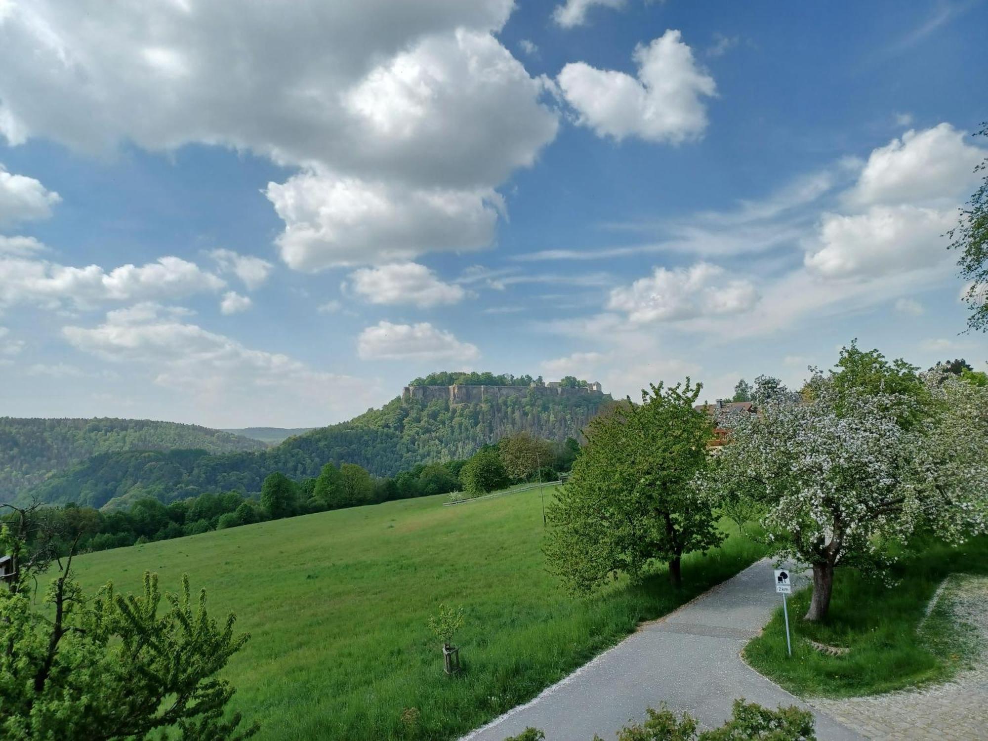 Ferienhof Schoenfelder Königstein Exterior foto